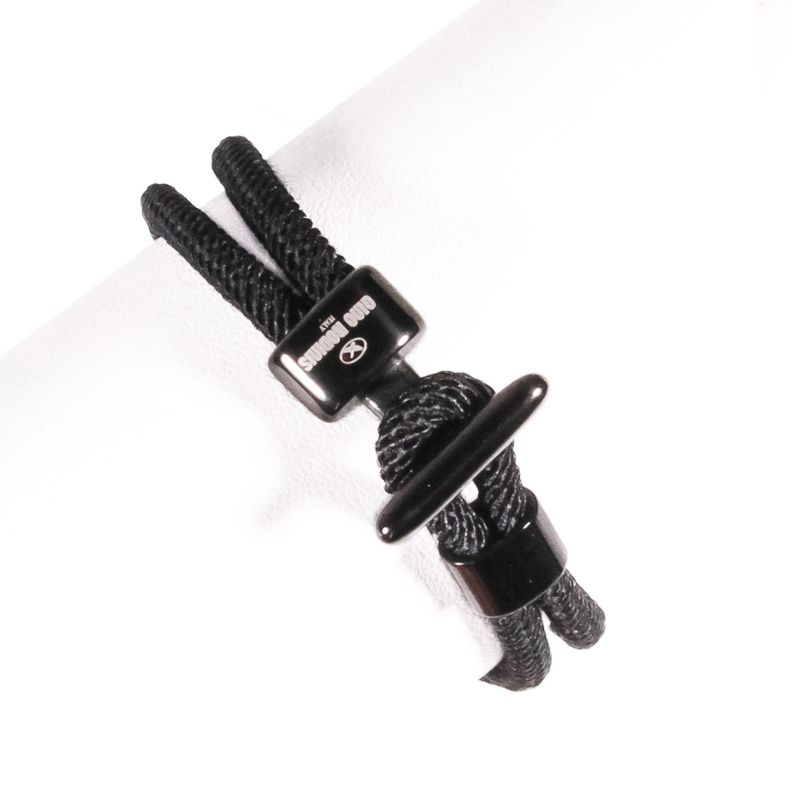 BRAZALETE HOMBRE GINO RODINIS  B476NG Negro
