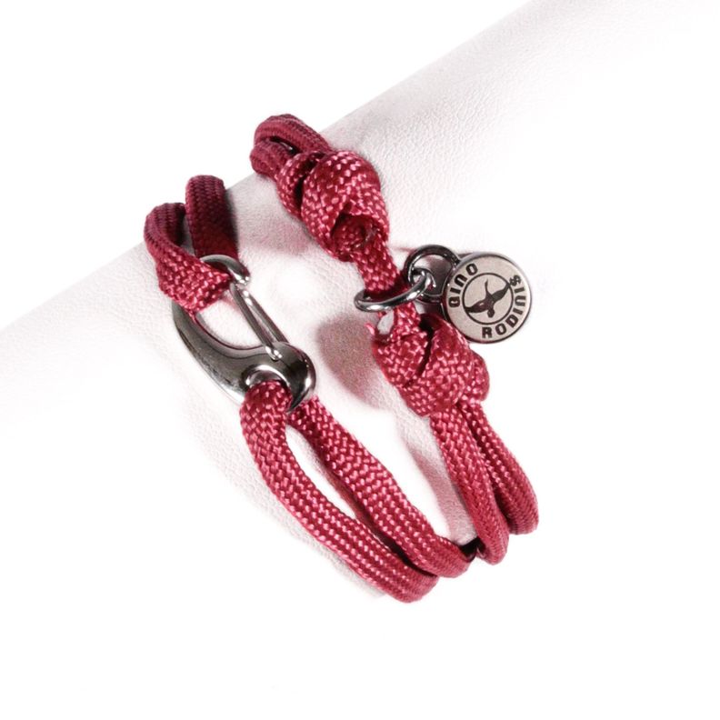 BRAZALETE HOMBRE GINO RODINIS  B477RJ Rojo