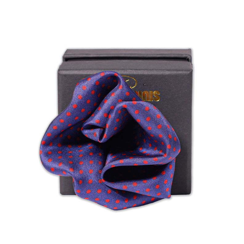 Panuelo de Bolsillo Gino Rodinis PA016 Azul