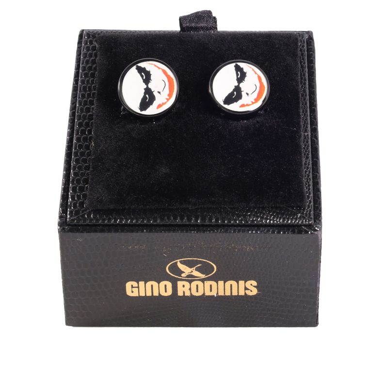 Cubre Boton Gino Rodinis TB005 Blanco/Negro