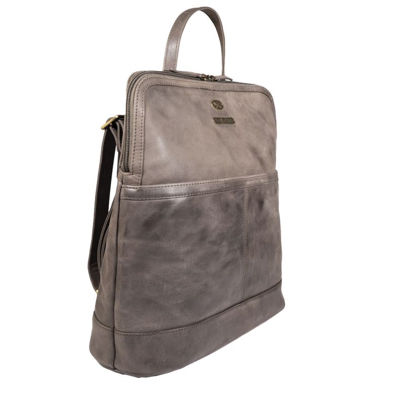 Mochila de Cuero 2117 Café Gino Rodinis -1