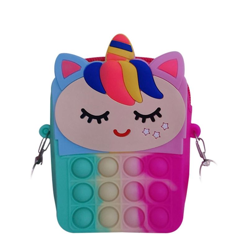 Cartera De Pop It Juguetes Antiestres Infantil 081 14x8.5cm-0