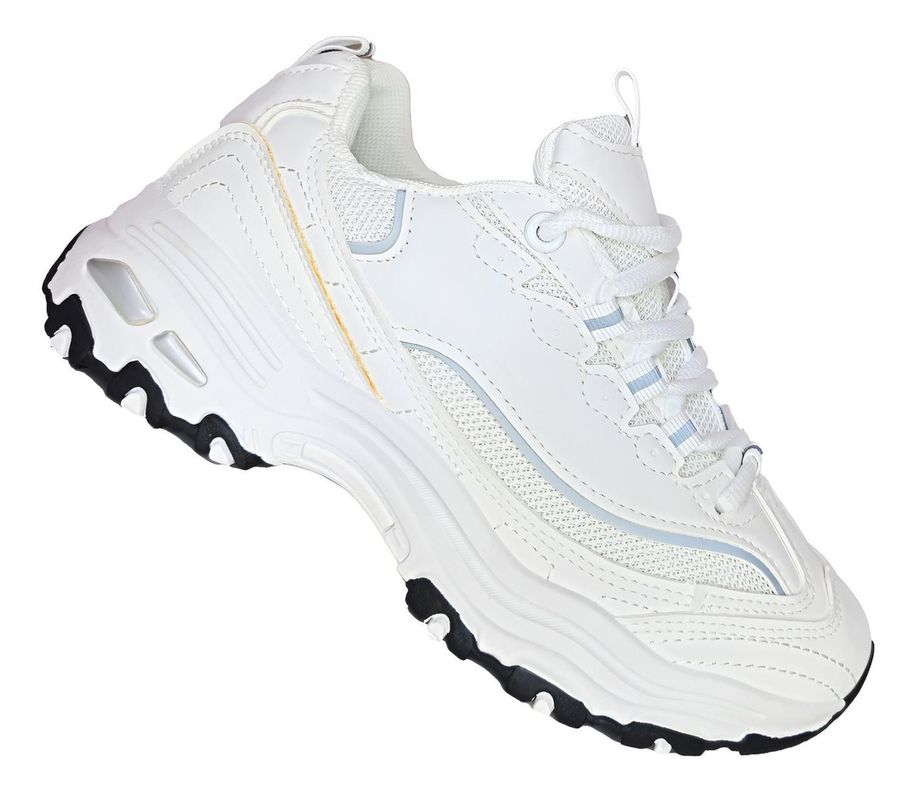 Zapatillas Deportivas Blancas Diseño Moderno Y Elegante 7616-1
