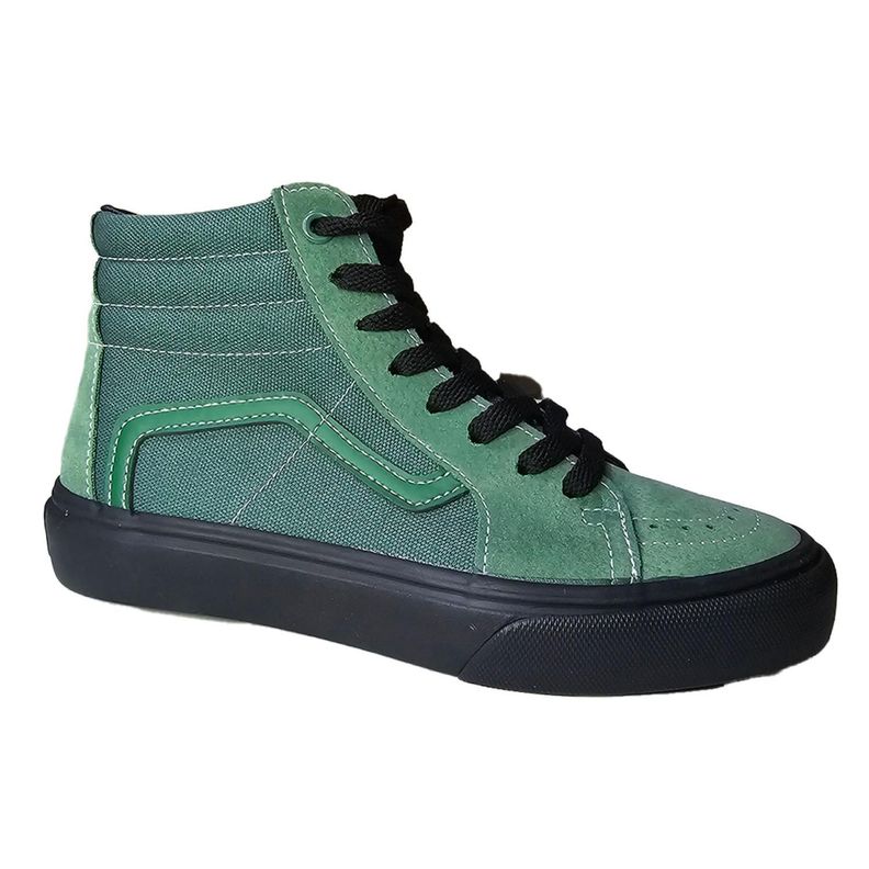 Zapatilla Urbana Verde para Mujer Estilo Casual-Moderno 7597-1