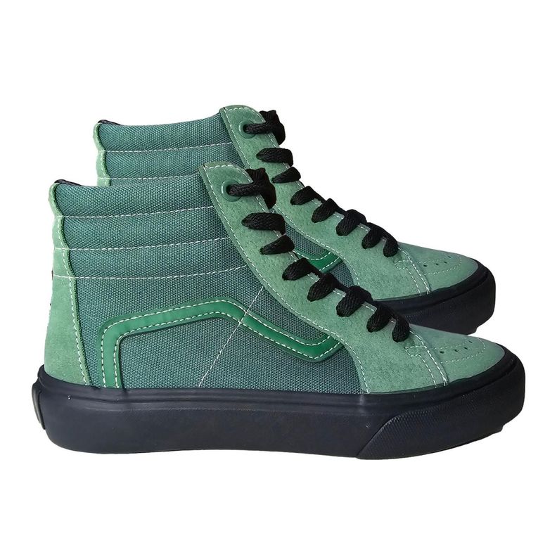 Zapatilla Urbana Verde para Mujer Estilo Casual-Moderno 7597-3