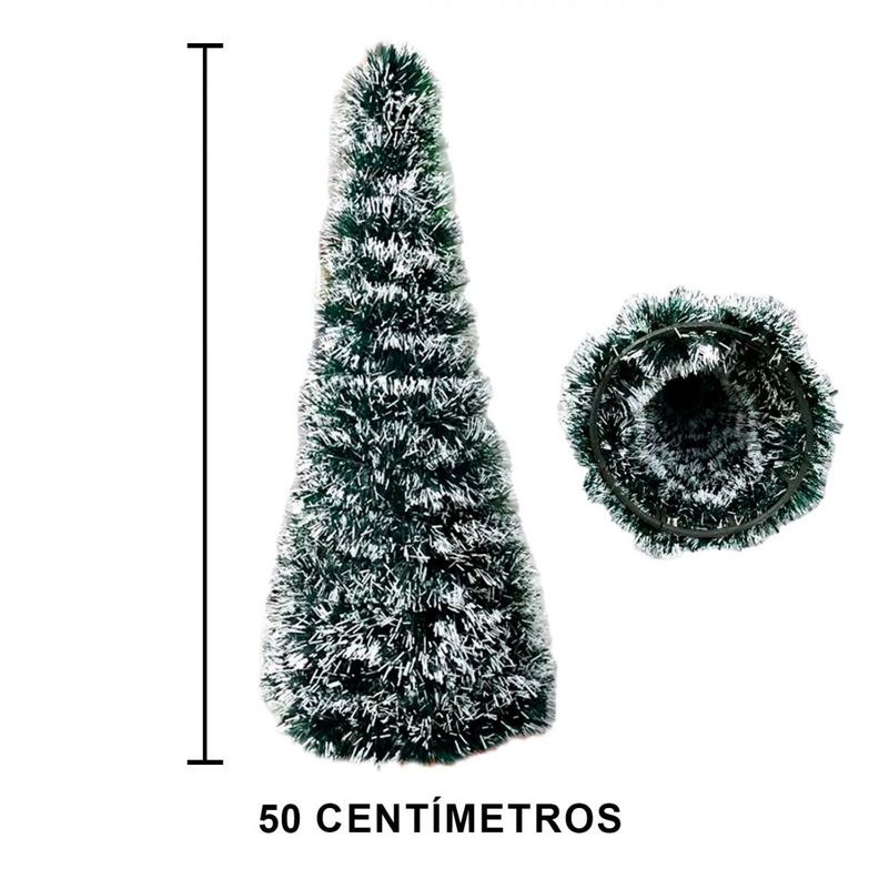 Arbol De Navidad Decorativo 50 Cm Interior-exterior Modelo04-1