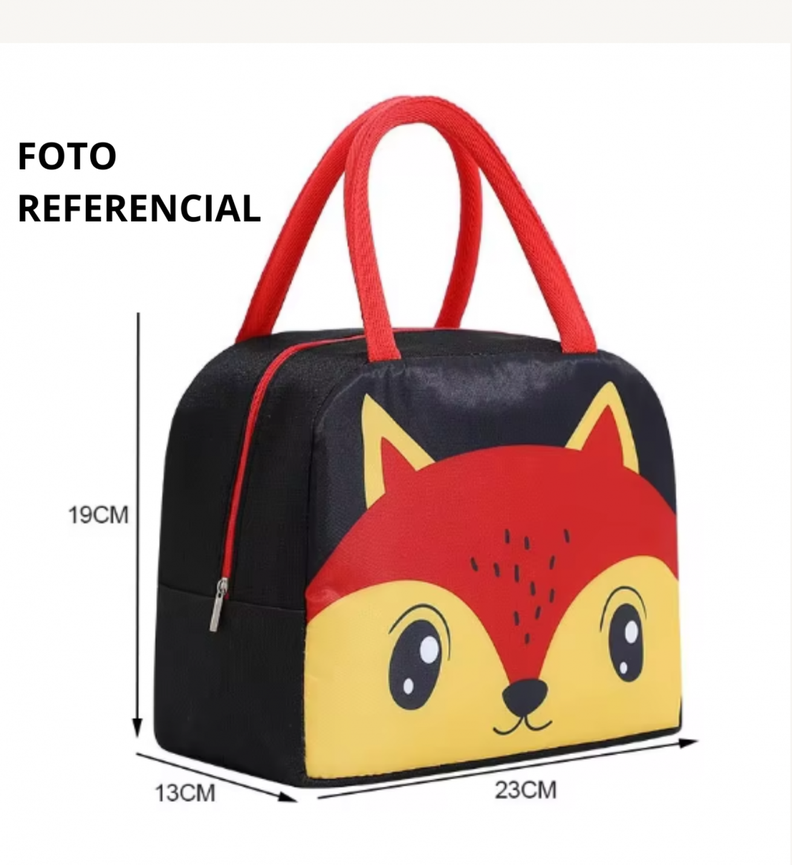 Lonchera Térmica Diseño de Conejo Kawai -Mantén tus Alimentos Frescos-2