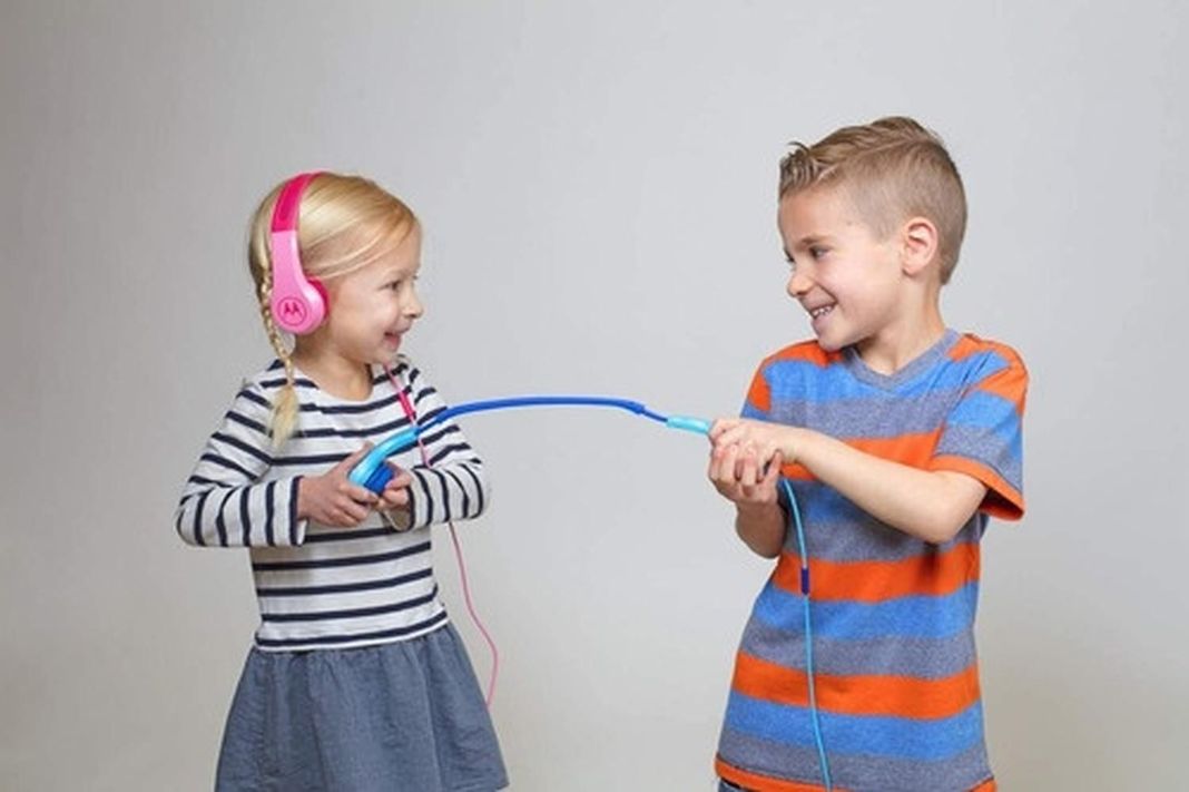 Auriculares Para Niña Cable Motorola Resist Squads200 Rosado-3