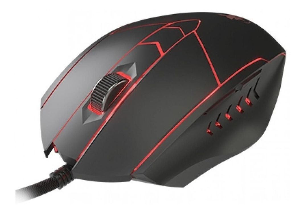 Mouse Gamer Wired Xtech Xtm810 Stauros - Usb - 7200dpi-0