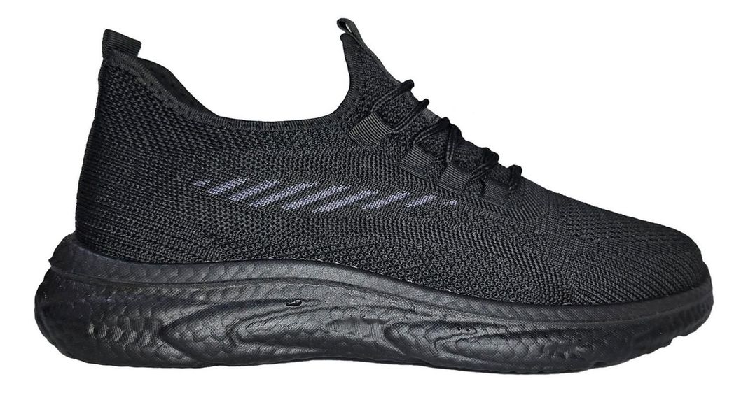 Zapatillas Negra Deportiva Adulto Unisex - 7517-0