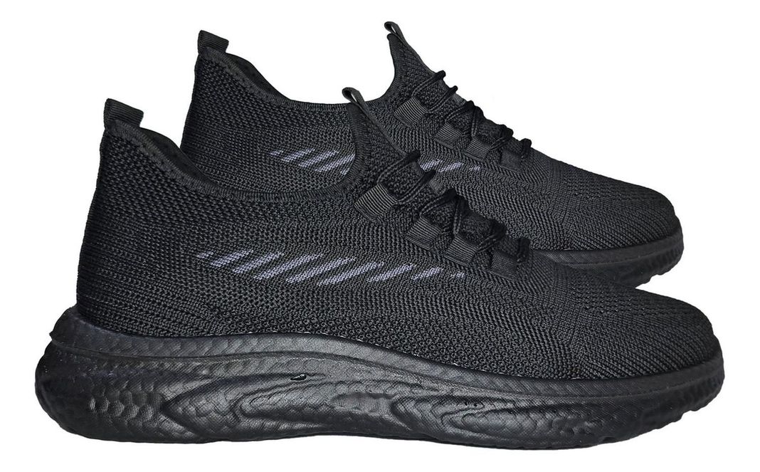 Zapatillas Negra Deportiva Adulto Unisex - 7517-2