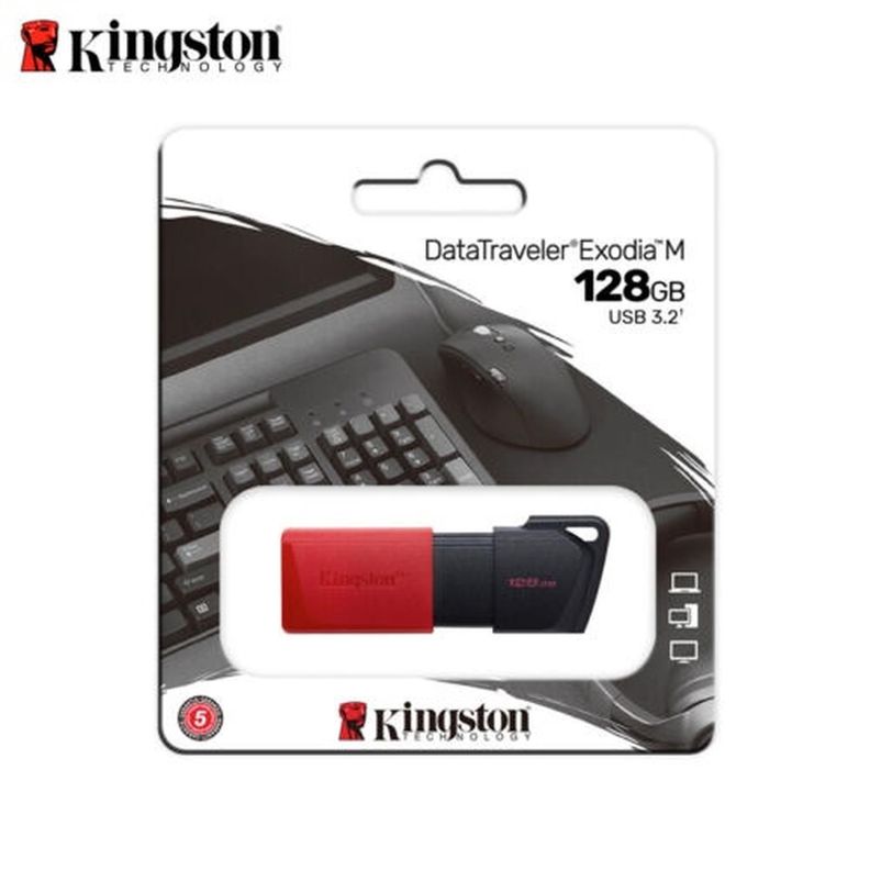 Pendrive Kingston 128gb Datatraveler Exodia M Usb 3.2-1