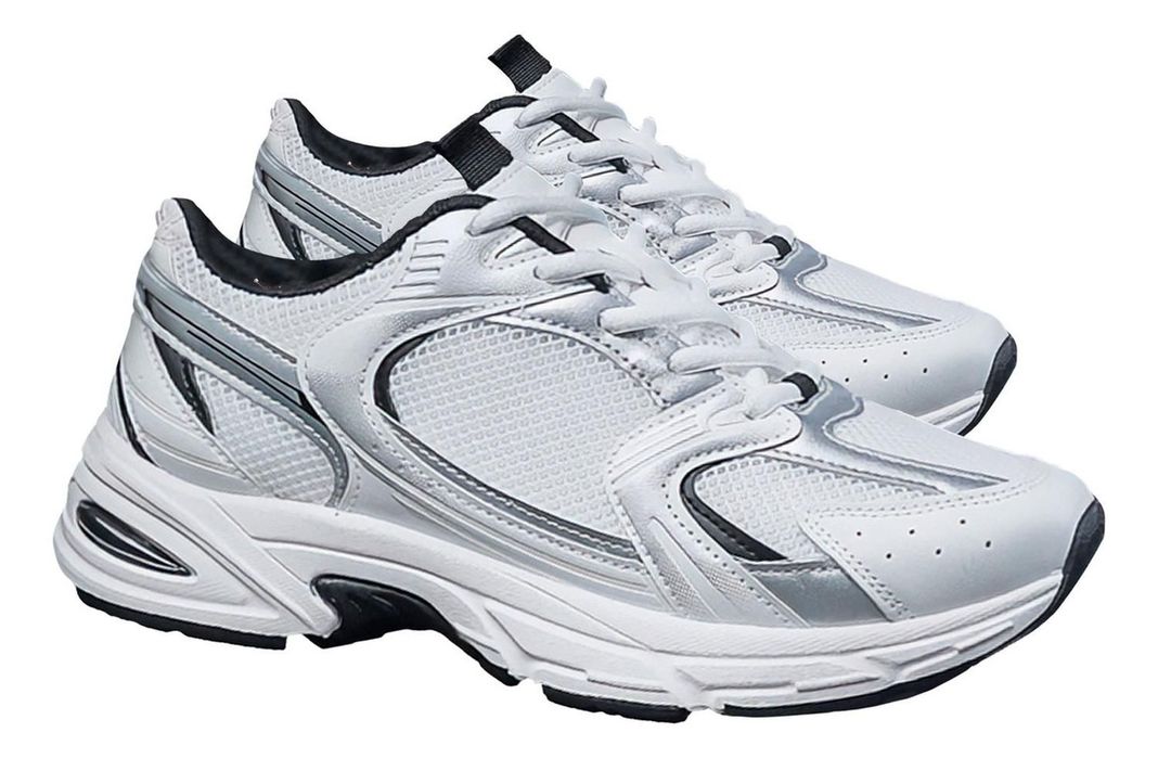 Zapatillas Hombre Moda Chunky Deportivas Gris 7647-2