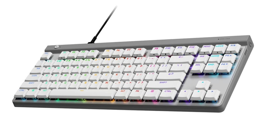 Teclado Gamer Con Cable Logitech G515 Tkl, Blanco Inglés-0