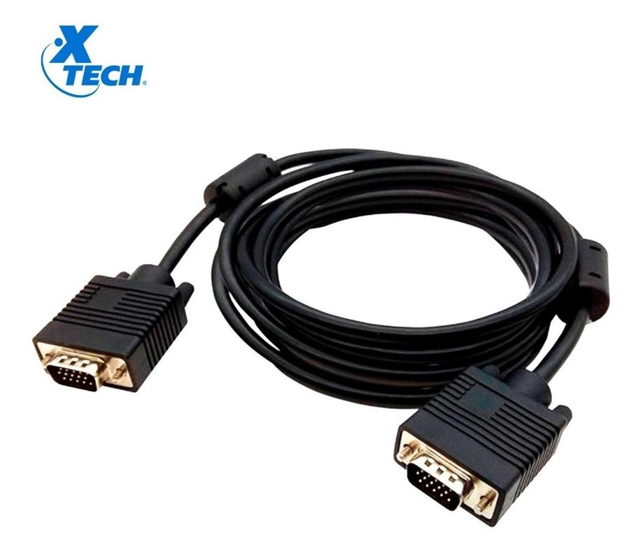 Cable Xtech Vga Macho A Vga Macho - Xtc-308 - 1.8mts Hd 720p-1