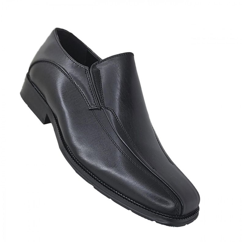 Zapato Formal de Vestir Sin Cordon Adolecentes 3217 Negro-0