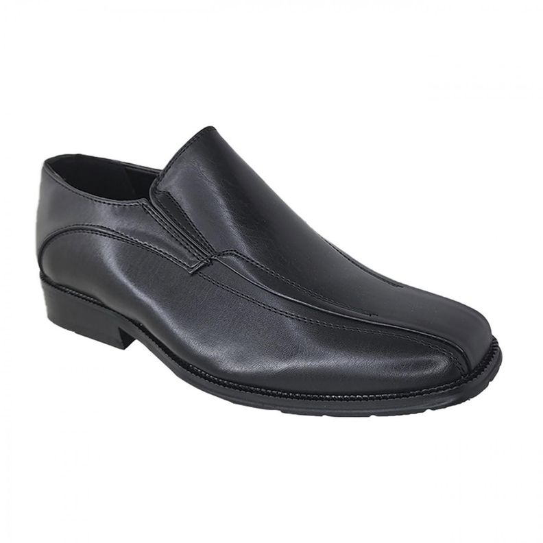 Zapato Formal de Vestir Sin Cordon Adolecentes 3217 Negro-1