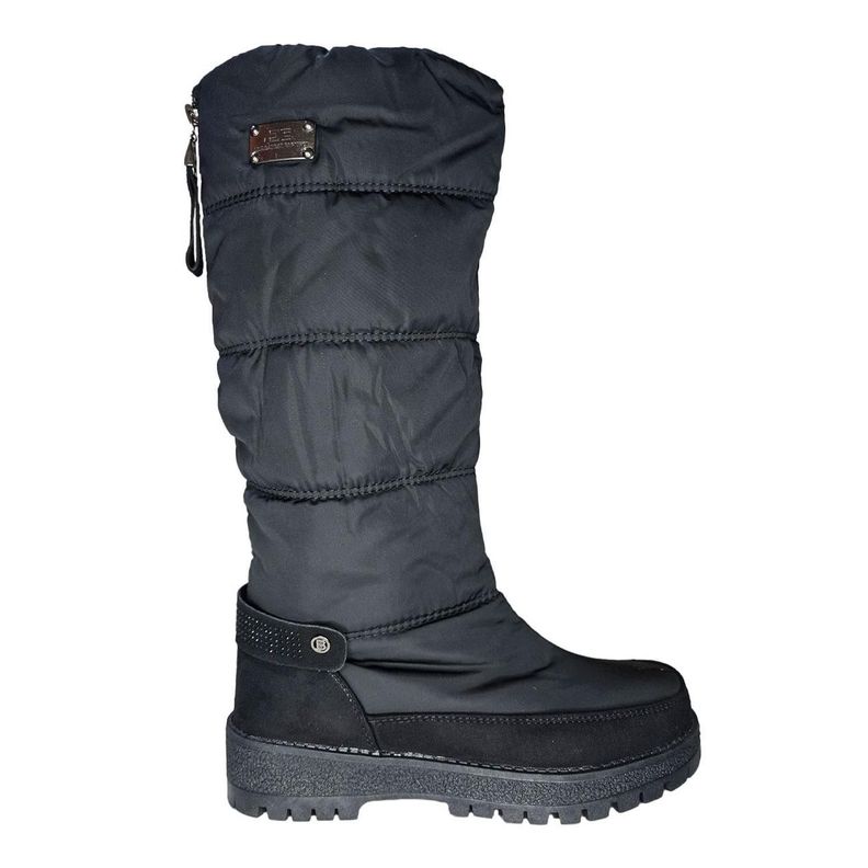 Bota Invernal Acolchada Negra Comodidad y Estilo 7531-0