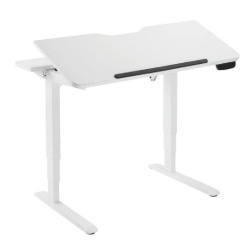 Escritorio Eléctrico Blanco Elevable e Inclinable-0