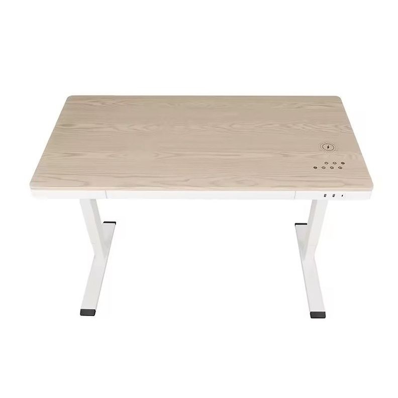 Escritorio Eléctrico Elevable Madera-0