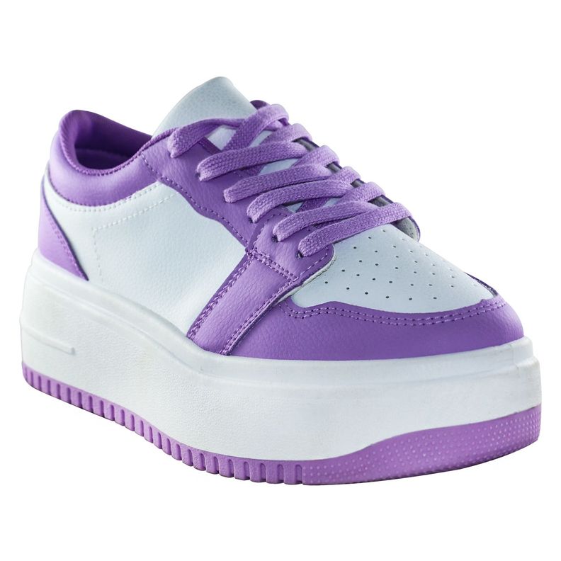 Zapatilla skate urbana Morado Danicolle-1