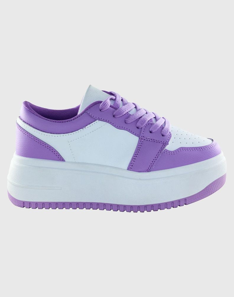 Zapatilla skate urbana Morado Danicolle-2