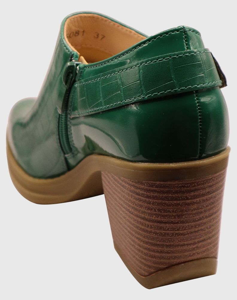 Botin hebilla Verde-3
