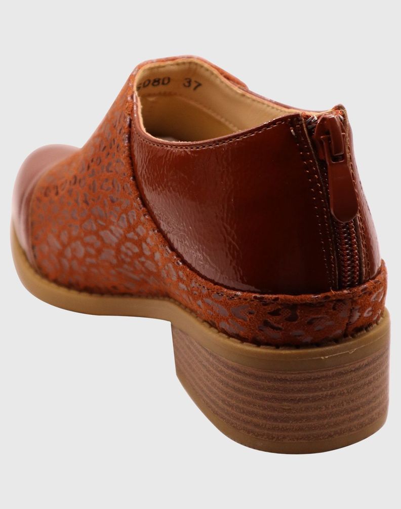Mocasin animal print Café-3