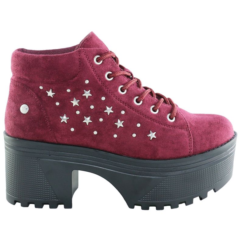 Botin Estrella Alto Rojo Danicolle-1