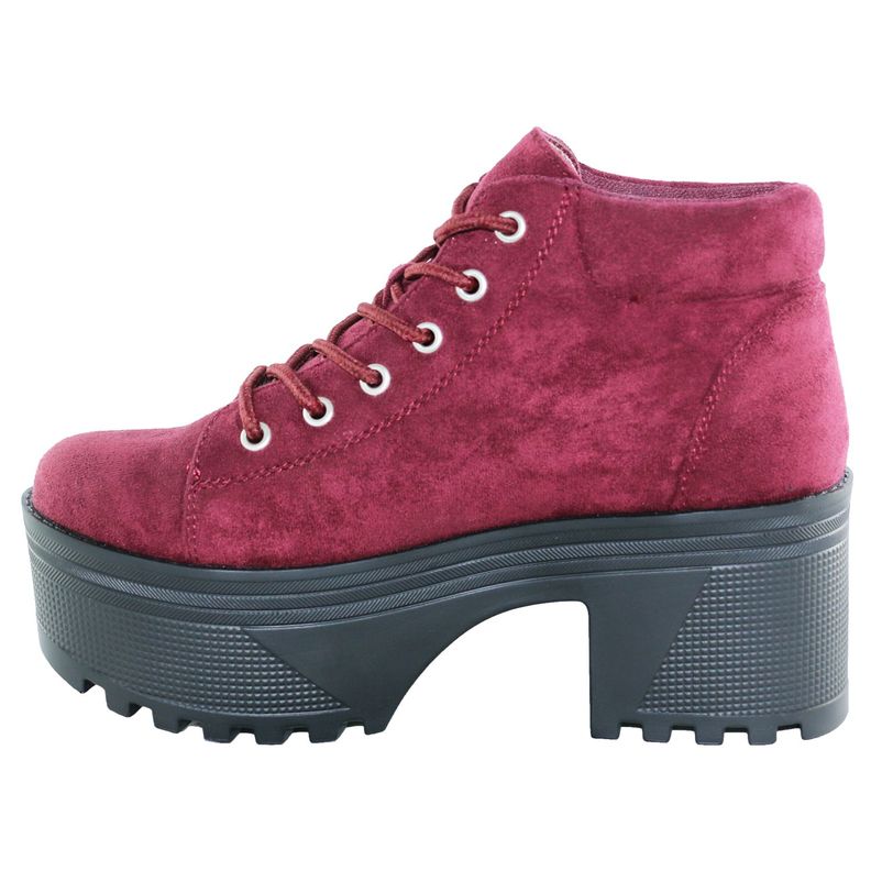 Botin Estrella Alto Rojo Danicolle-2