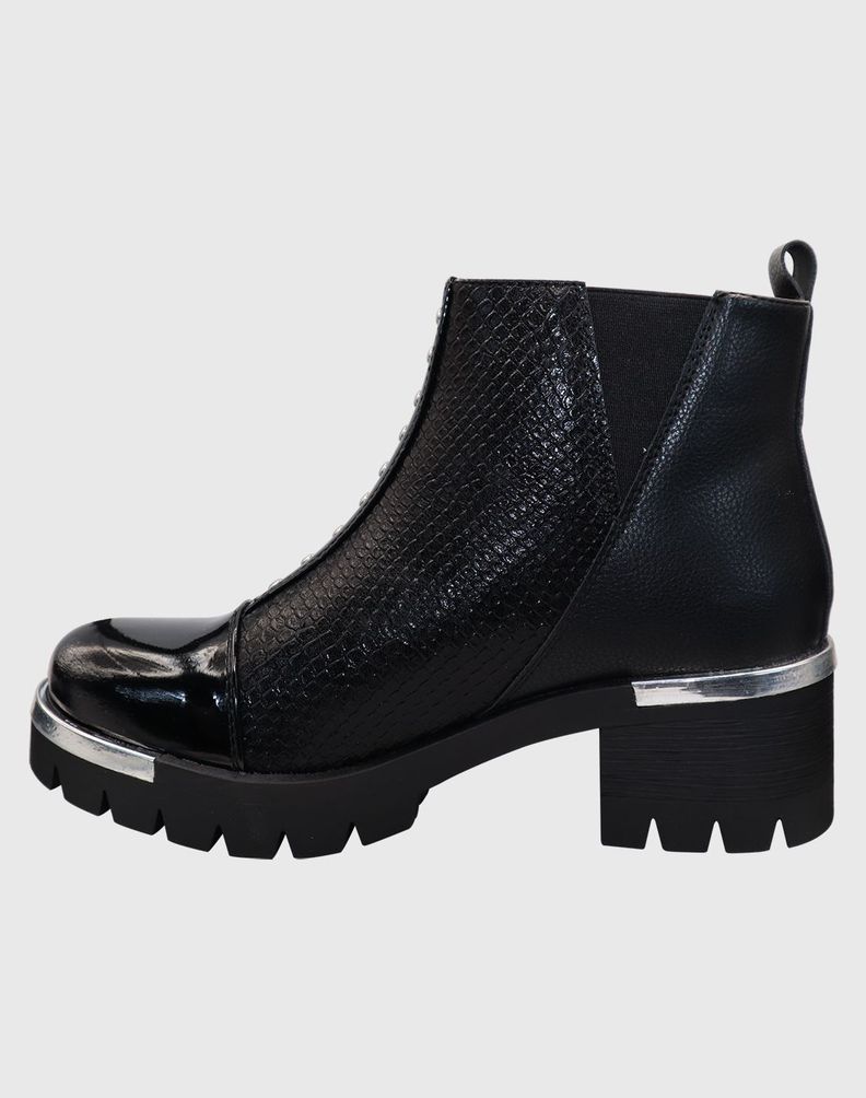 Botin Negro tri elasticado-2