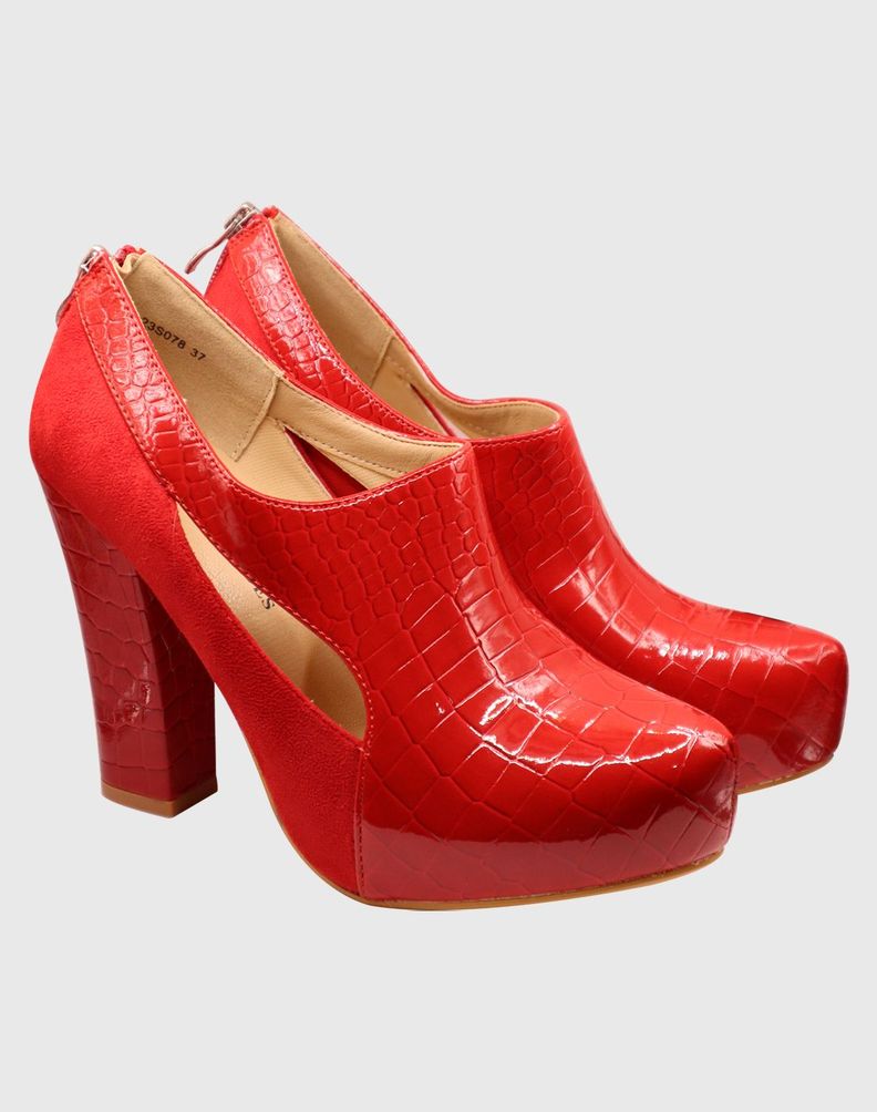 Zapato Taco Who Rojo-1