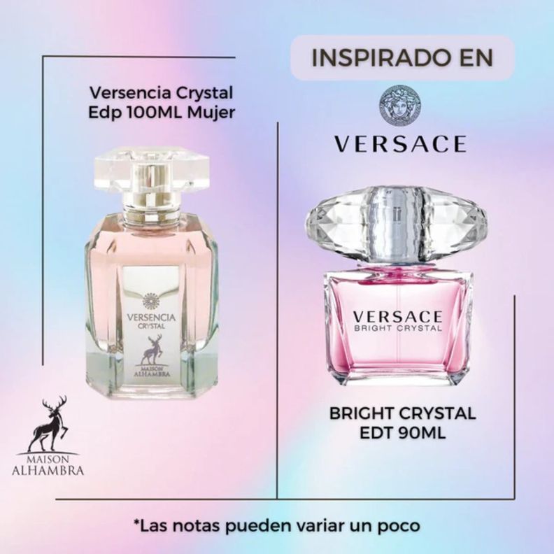 Versencia Crystal Maison Alhambra Edp 100 Ml Mujer Original-1