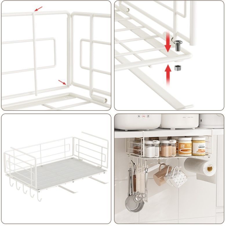 Rack Colgante Desmontable Para Cocina Multiuso-2