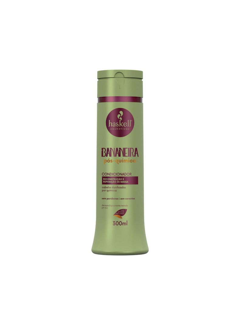 Acondicionador Post Quimica Bananeira 300 Ml Verde