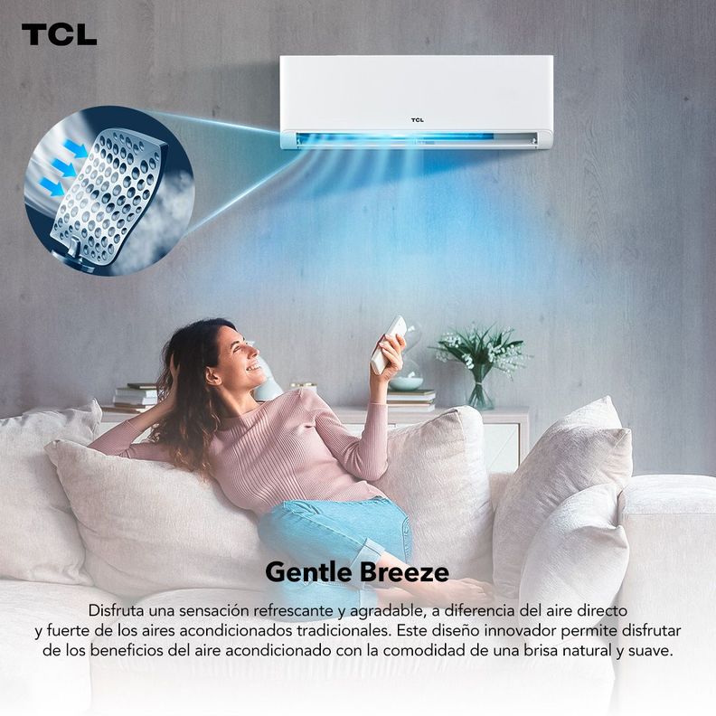 Aire Acondicionado Split Muro Inverter BreezeIN 9000 BTU WIFI-7