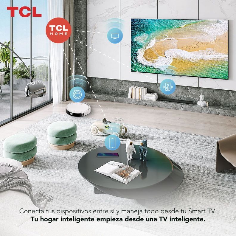 QLED 65" TCL 65C835 Miniled 4K HDR Smart TV Google TV -4