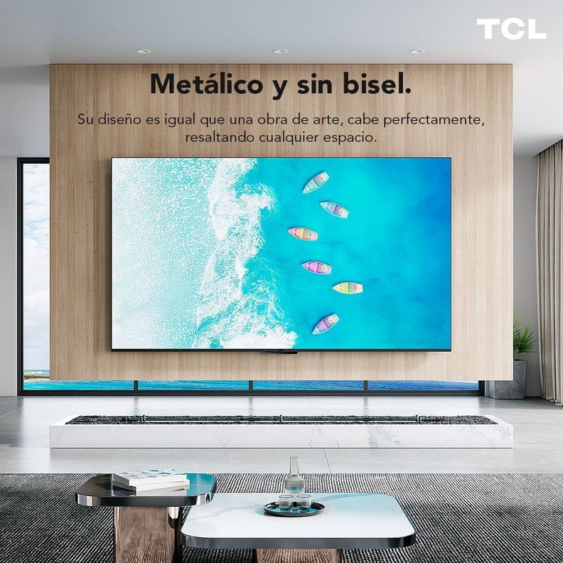 QLED 65" TCL 65C835 Miniled 4K HDR Smart TV Google TV -11