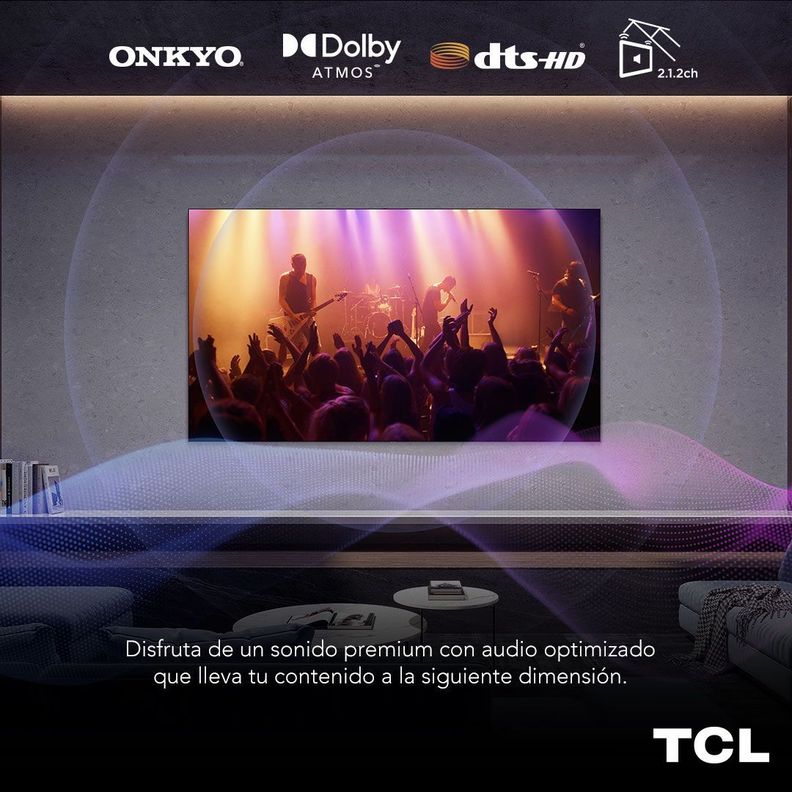 QLED 65" TCL 65C835 Miniled 4K HDR Smart TV Google TV -6