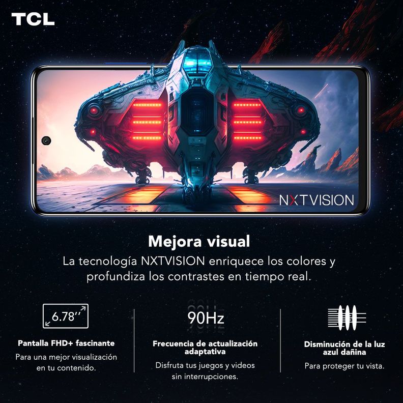 Smartphone TCL 50SE 256GB 6GB RAM-3