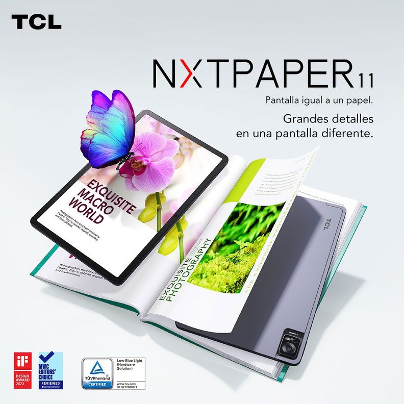 Tablet TCL NXTPAPER 11 128GB + 4GB-1