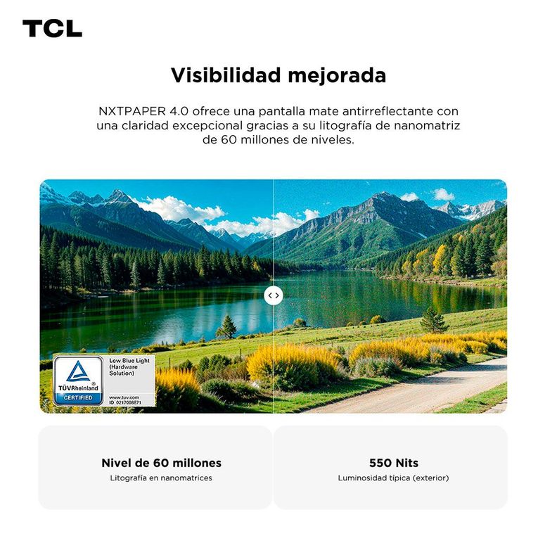 Tablet TCL NXTPAPER 11 Plus 256GB + Lápiz + Flip Case-3