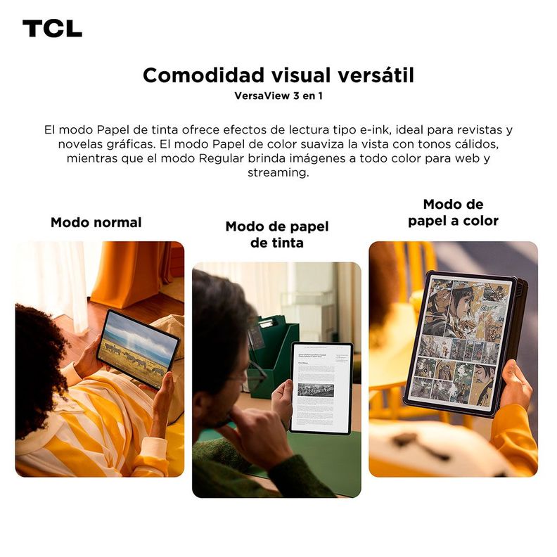 Tablet TCL NXTPAPER 11 Plus 256GB + Lápiz + Flip Case-4