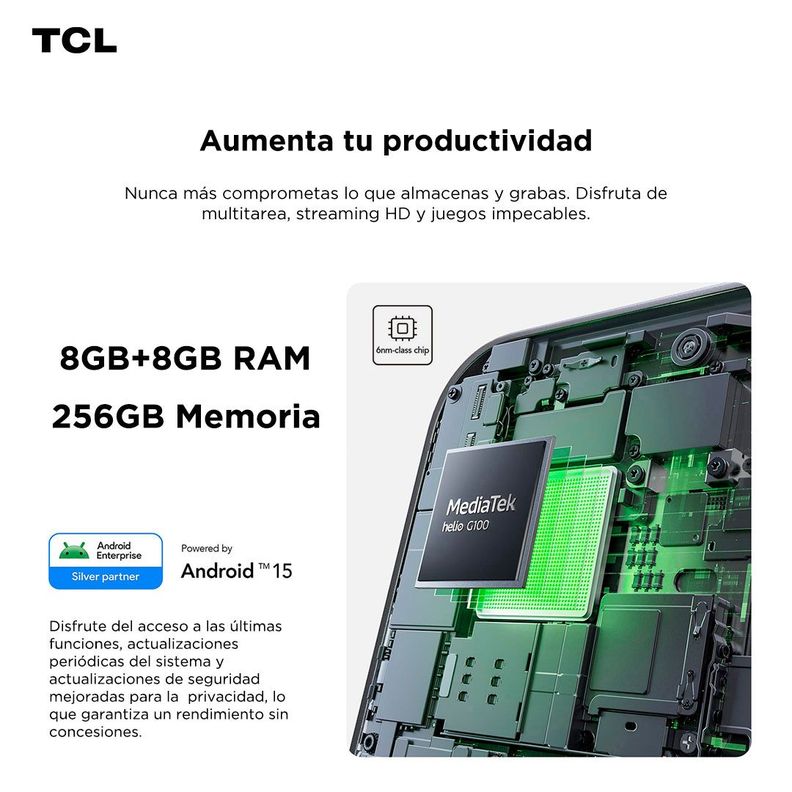 Tablet TCL NXTPAPER 11 Plus 256GB + Lápiz + Flip Case-5