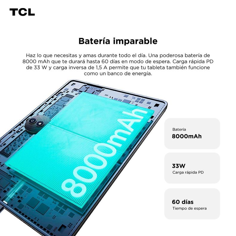 Tablet TCL NXTPAPER 11 Plus 256GB + Lápiz + Flip Case-7