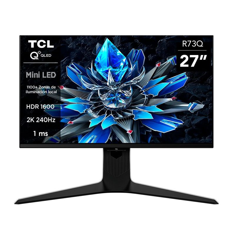 Monitor Gamer TCL 27" R73Q 240Hz HDR QD-MiniLED 1ms-0