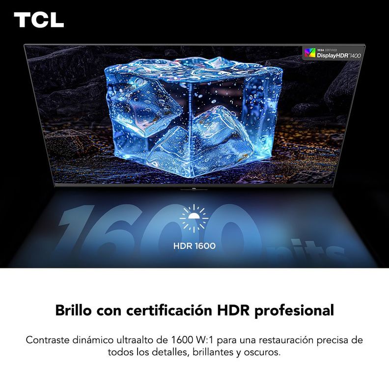 Monitor Gamer TCL 27" R73Q 240Hz HDR QD-MiniLED 1ms-3