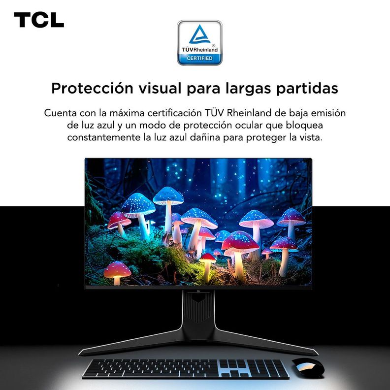 Monitor Gamer TCL 27" R73Q 240Hz HDR QD-MiniLED 1ms-5