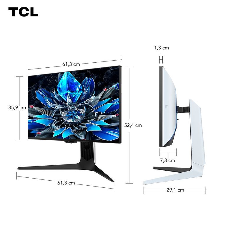 Monitor Gamer TCL 27" R73Q 240Hz HDR QD-MiniLED 1ms-9