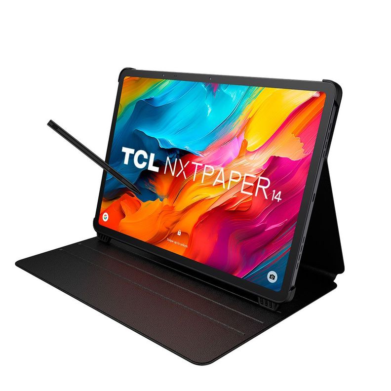 Tablet TCL NXTPAPER 14 256GB + Lápiz + Flip Case-0
